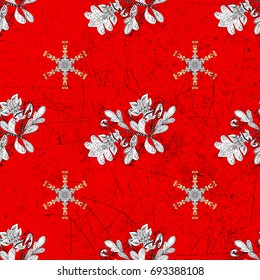 Furniture in classic style. Carving. Patina. Luxury furniture. Pattern on red background with elements. Small depth of field. Element woodcarving. White tree with white trim.