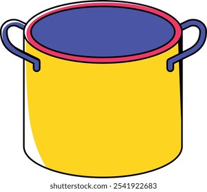 Furniture Cooking Pot Tool Illustration