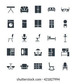 Furniture Cool Vector Icons 2