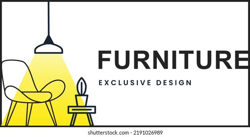 Furniture Creative Logo Design , Modern logo design.