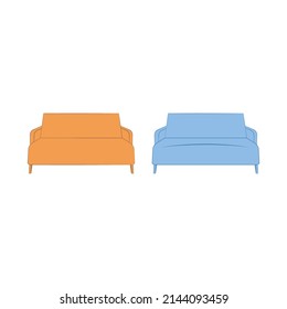 Furniture and decor elements vector. Collection of home decorations for cosiness interior isolated. Flat vector cartoon illustration isolated on white background.