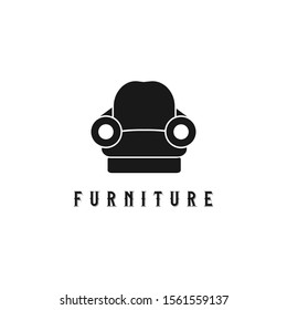 Furniture design logo,with pictures of chairs.