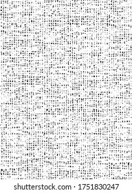 Furniture fabric texture with pattern, white texture background. EPS10 vector.