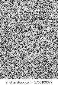Furniture fabric texture with pattern, white texture background. EPS10 vector.