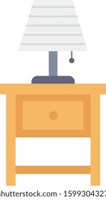 Furniture Flat icons for side & table