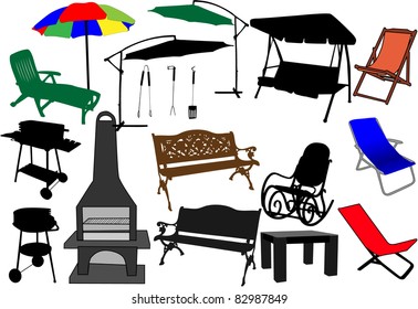 furniture for garden and terrace
