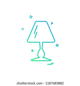 Furniture icon design vector 