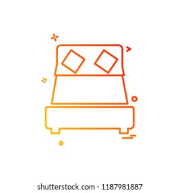 Furniture icon design vector 