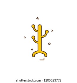 Furniture icon design vector