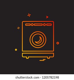 Furniture icon design vector 