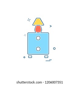Furniture icon design vector 