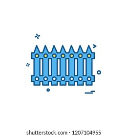 Furniture icon design vector 