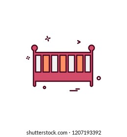 Furniture icon design vector