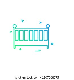 Furniture icon design vector