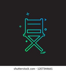 Furniture icon design vector 