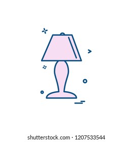 Furniture icon design vector