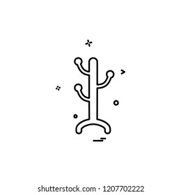 Furniture icon design vector