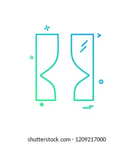 Furniture icon design vector 