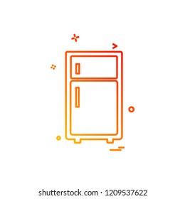 Furniture icon design vector 
