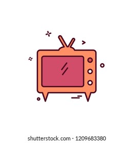 Furniture icon design vector 
