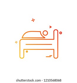 Furniture icon design vector 