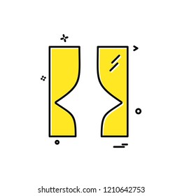 Furniture icon design vector 
