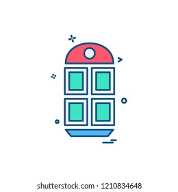 Furniture icon design vector 