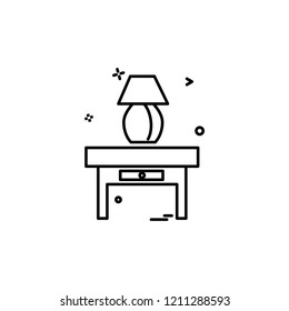 Furniture icon design vector 