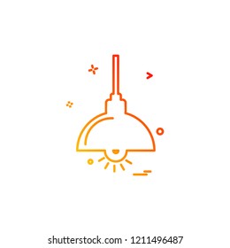 Furniture icon design vector 