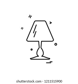 Furniture icon design vector 
