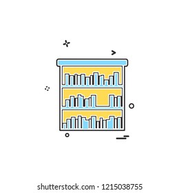 Furniture icon design vector