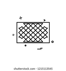 Furniture icon design vector 