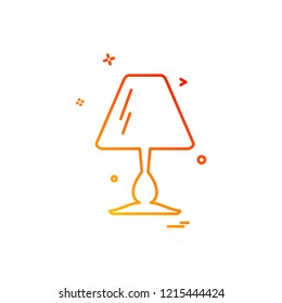 Furniture icon design vector 