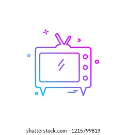 Furniture icon design vector 