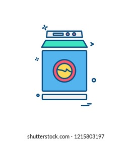 Furniture icon design vector