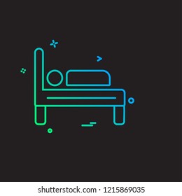 Furniture icon design vector