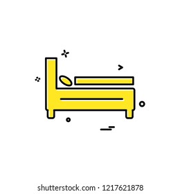 Furniture icon design vector 