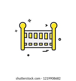 Furniture icon design vector 
