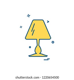 Furniture icon design vector 