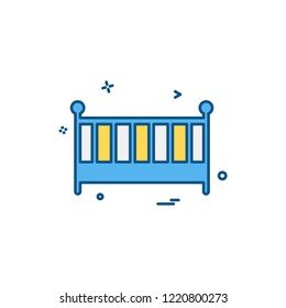 Furniture icon design vector