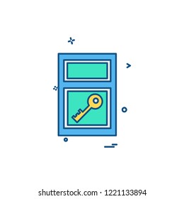 Furniture icon design vector