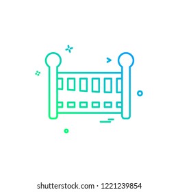 Furniture icon design vector 