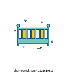Furniture icon design vector