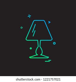 Furniture icon design vector 