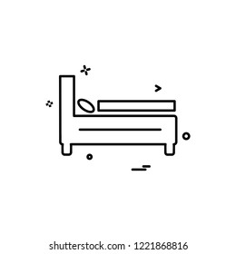 Furniture icon design vector 
