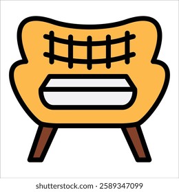 Furniture Icon Element For Design