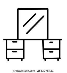 furniture icon illustration, element for  home interior decoration