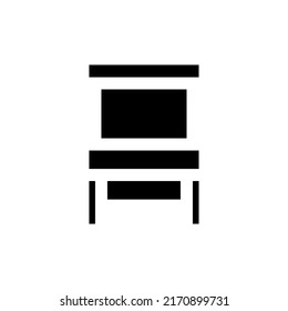 Furniture icon isolated on white background