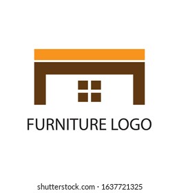 furniture icon logo vector design
