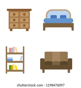 furniture icon set